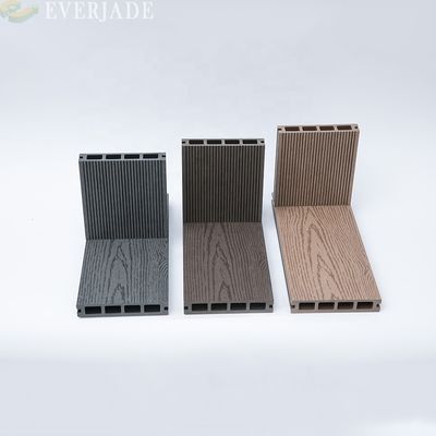 Direct Sale Outdoor Composite Decking Board with Density 1.3%-1.4% and Anti-water