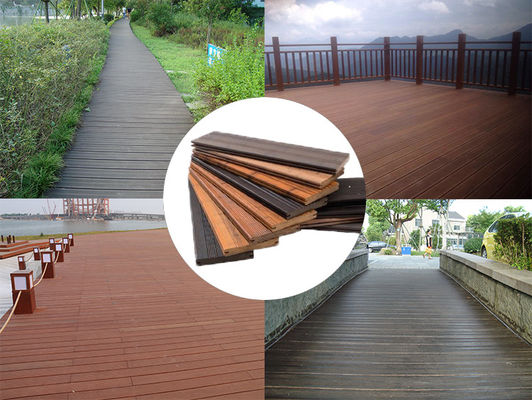 Direct Sale Outdoor Composite Decking Board with Density 1.3%-1.4% and Anti-water