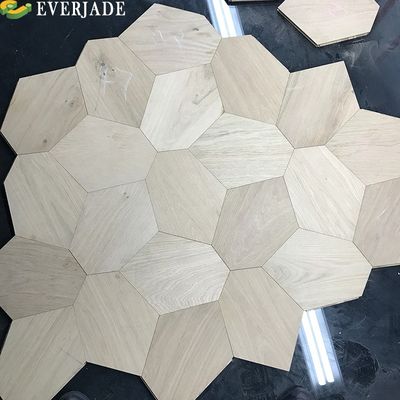 3D Model Design Luxury Hdf Wood Glossy Self Adhesive Parquet Wide Plank Floor Solution