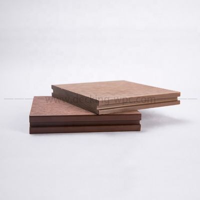 SGS Certified Composite WPC Decking with Online Technical Support and Anti-rot Feature