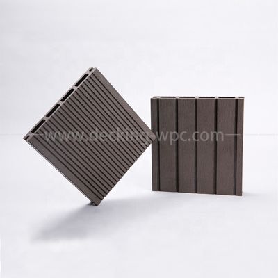 SGS Certified Composite WPC Decking with Online Technical Support and Anti-rot Feature