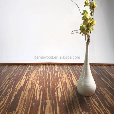 Carbonized Strand Woven Bamboo Parquet Flooring for Others Project Solutions Capability