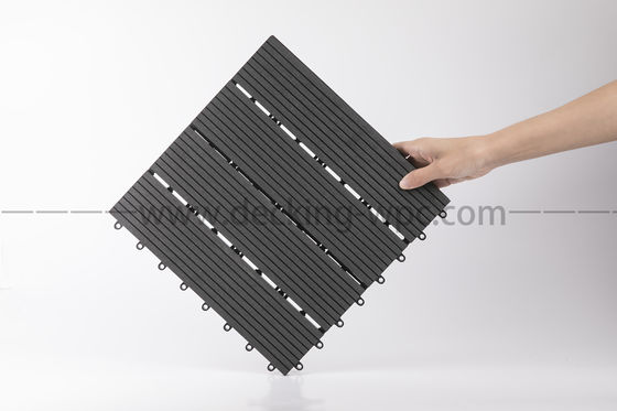 Transform Your Hotel's Outdoor Space with Interlocking Wood Deck Tiles 300x300x22/25mm