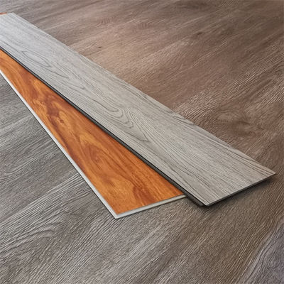 Office SPC Flooring Eir Emboss 4.0-8.5mm Thickness Wood Plastic Floor for Commercial