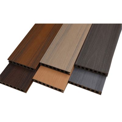 Crack-Resistant Outdoor WPC Decking with Wood Grain Design and Co Extrusion Technology