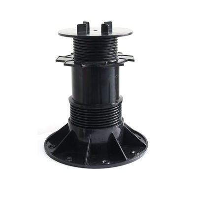 205mm Base Dia 60-140mm Outdoor Plastic Pedestal for Easy Height Modification Outdoors