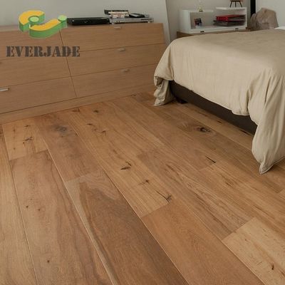 Smooth Three Layer Engineered Wood Flooring Walnut White Red Oak Engineered Flooring