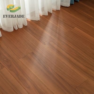Smooth Three Layer Engineered Wood Flooring Walnut White Red Oak Engineered Flooring