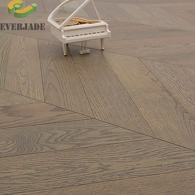 Smooth Three Layer Engineered Wood Flooring Walnut White Red Oak Engineered Flooring