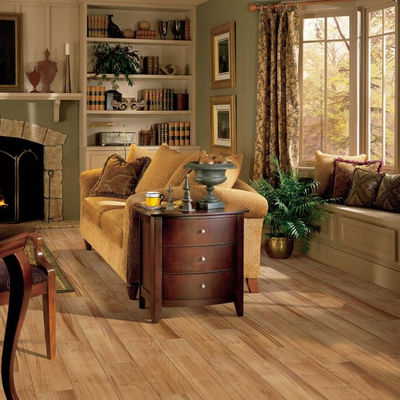 Affordable T G Self Adhesive Laminate Flooring Roll for Living Room Installation
