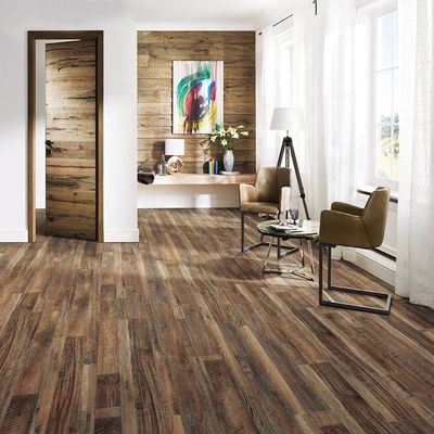 Anti-scratched 6mm Plastic Floor Covering Tiles for Hospital Vinyl Flooring Solutions