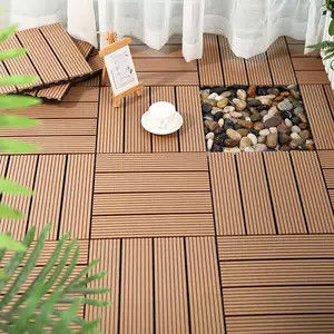 Create a Beautiful Outdoor Area with WPC Tile and Durable 300x300x22/25mm Deck Tiles
