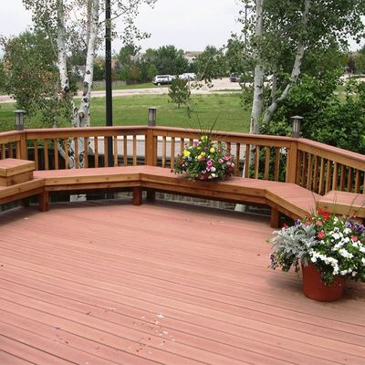 Bamboo Flooring System T G System Bpc Outdoor Strand Woven Thermo Treated Patio Board
