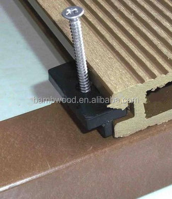 3D Model Design WPC Decking Clip Accessory with PU Foam Soundproof Carpet Underlay