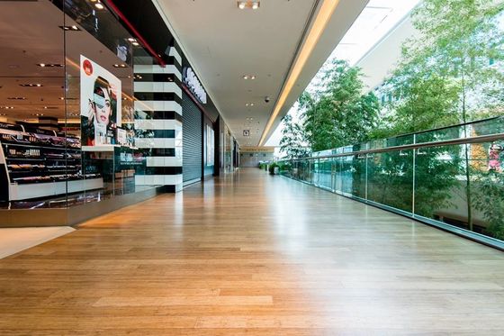 Indoor Solid Bamboo Flooring with Natural Carbonized Finish and 100% Pure Bamboo Wood