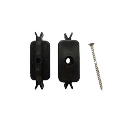 Raw Material PP Plastic Wpc Decking Floor Fastener with Stainless Steel Material Clips