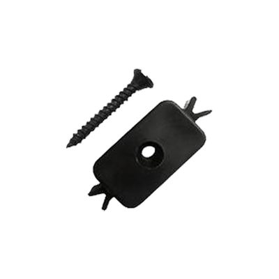Raw Material PP Plastic Wpc Decking Floor Fastener with Stainless Steel Material Clips