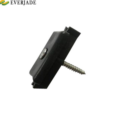 Raw Material PP Plastic Wpc Decking Floor Fastener with Stainless Steel Material Clips