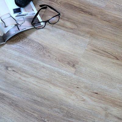 Office Wood Like Self Adhesive Vinyl Pvc Plastic Flooring with Embossed Design