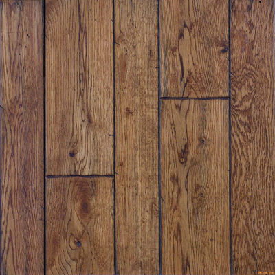 Clean Grade Multicolor 15mm Red Oak Veneer Top SPC Three-Layer Engineered Oak Flooring
