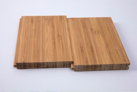 T G Bamboo Solid Wood Flooring in 12mm Thickness with Natural Color and T G Design