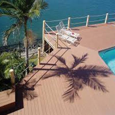 Commercial Waterproof WPC Flooring Modern Design Wood-Plastic Composite Flooring