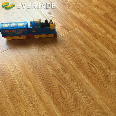 Hdf German Technology 12mm Class 33 High Gloss Wood Laminate Flooring for Living Room