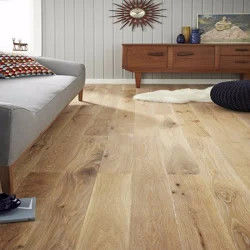 Engineered Timber Flooring White Brushed Parquet Oak Solid Hardwood Flooring Oak Flooring