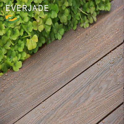 20-Year Guarantee 3D Embossed Wpc Decking for Easy Installation on Terrace Floor