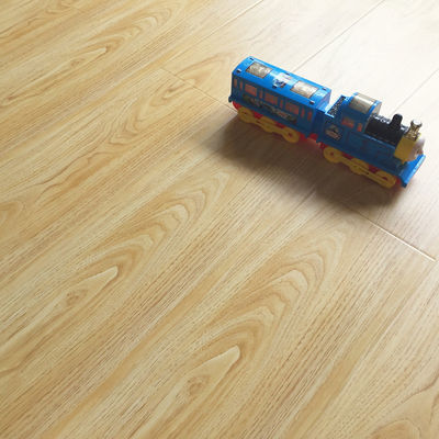 Everjade 14mm Natural Maple Smooth Wood Plastic Waterproof Plank Piso Flotante Flooring