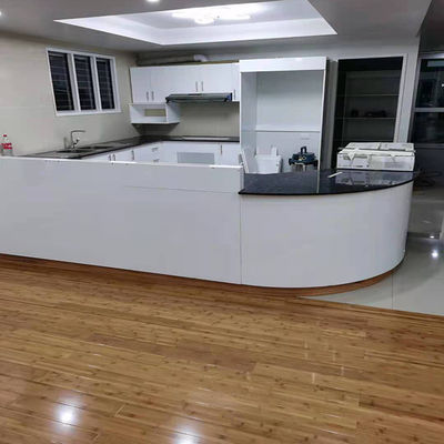 Engineered Stranded Bamboo Click Lock Spc Stand House Ideal for Hospital in Philippines