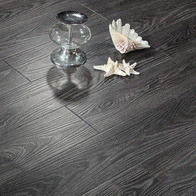 Light Cherry Mahogany Click Plus Laminate Flooring With Bevel For Modern Cover Design