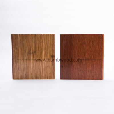 Engineered Stranded Bamboo Flooring Handcrafted Natural Style Carbonized Click Joint