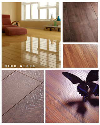 Multi Color Indoor Waterproof Rigid Laminate Vinyl Floor With Wood Texture