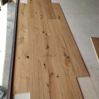 HDF Hardwood Flooring Golden Pine Espresso Satin Oak Engineered Flooring for Standards