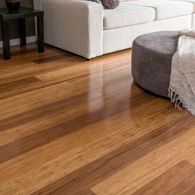 Carbonized Strand Smooth Board Bamboo Flooring in Natural Color for High Gloss Finish