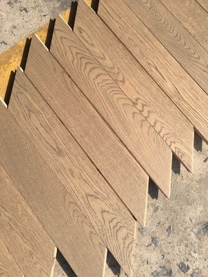 Modern Design Style Hardwood Fishbone Timber Flooring Plank with Engineered Oak Wood