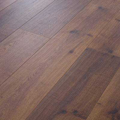 Pressed U-Groove V-Groove Anti-Static Fishbone Laminate Flooring Tile for Living Room