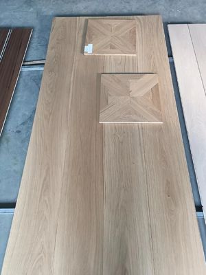 Living Room Engineered Wood Flooring Plank With Art Parquet Design