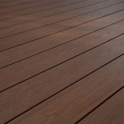 Wood-Plastic Composite Flooring for UV Proof Water Proof Decking Boards in Silver Grey