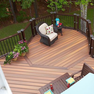 Wood-Plastic Composite Flooring for UV Proof Water Proof Decking Boards in Silver Grey