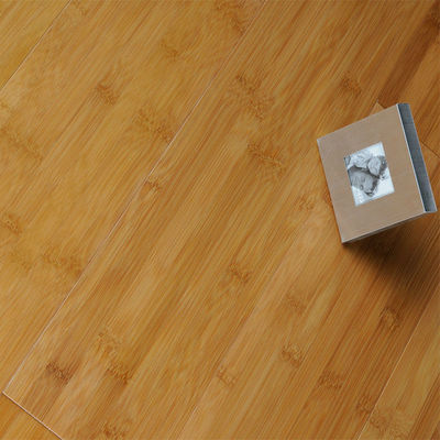 T G Strand Woven Bamboo Flooring Parquet In Natural Color With ISO14001 Certificate