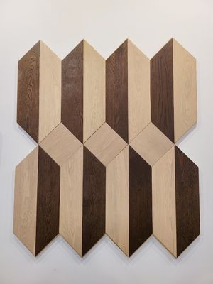 Engineered Wood Flooring Type Parquet Wood Flooring in Antiqued Mable Teak Oak Walnut