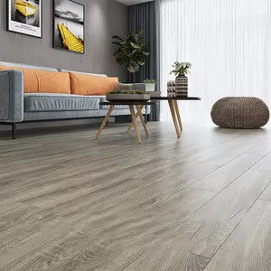 8mm-12mm Piano Glossy High Gloss Wood Laminate Flooring T G Installation Waterproof
