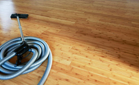 Horizontal Carbonized Chinese Parquet Bamboo Flooring with 100% Bamboo Materials
