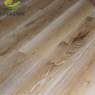 Modern Design Style Wire Brushed Oak Engineered Wooden Flooring with Free Sample