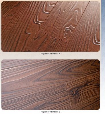 8mm 10mm 12mm AC4 HDF Embossed Surface Laminate Wood Floor with and German Technology