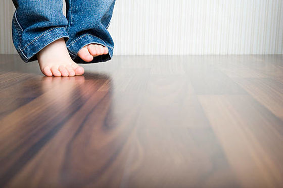 MDF HDF Engineered Laminate Flooring With Timber Flooring Adhesive