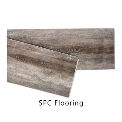 Home Decoration Modern Design Indoor Waterproof Plastic Vinyl Flooring SPC Click Texture