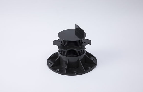 Aluminum Joist PVC Pedestal System for WPC Decking Height 30-220mm Easy Installation